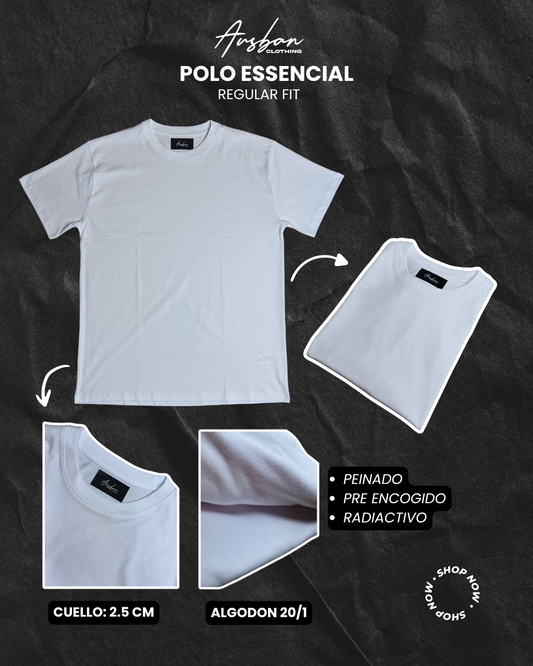 POLO ESSENCIAL WHITE 20.1